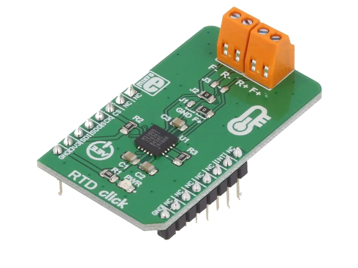MikroElektronika Carte Click MAX31865 (sonde PT100)
