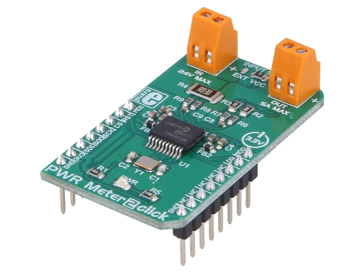 MikroElektronika Carte Click MCP3910 (mesure secteur)