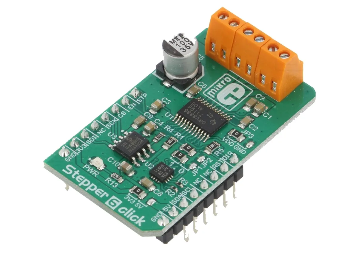 MikroElektronika Carte Click DRV8886 (moteur pas à pas)