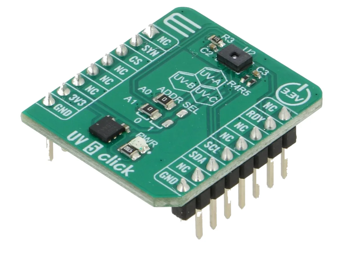 MikroElektronika Carte Click AS7331 (ultraviolet)