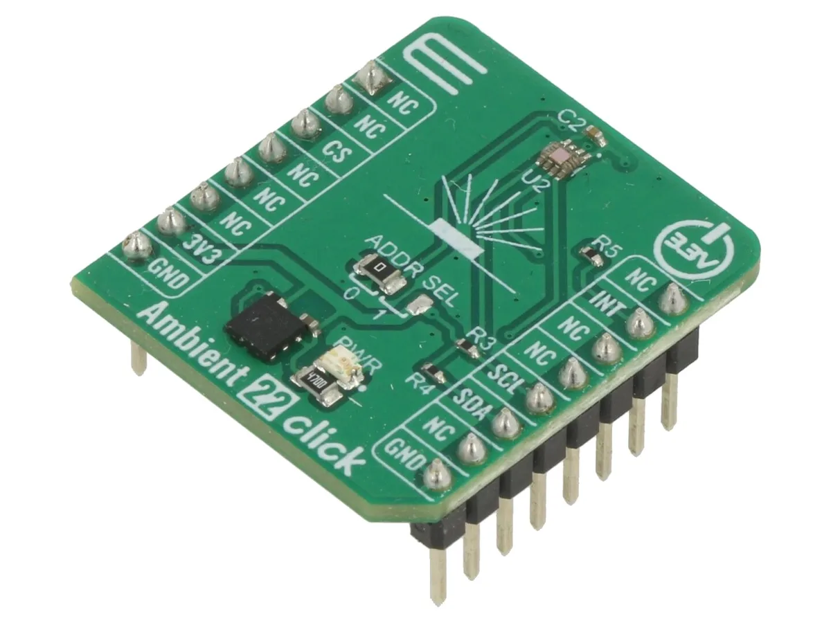 MikroElektronika Carte Click OPT3005 (luminosité ambiante)